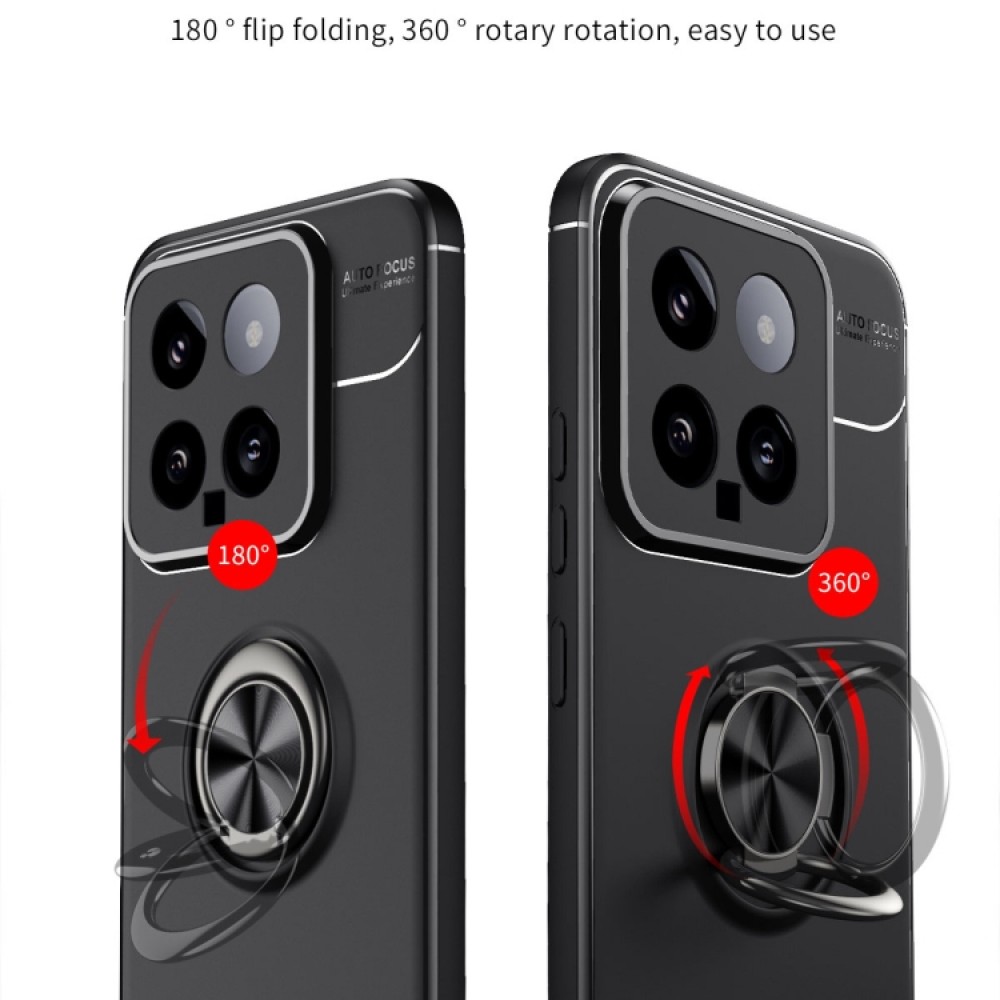 Xiaomi 14 Удароустойчив Ring Holder Калъф и Протектор