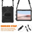 Microsoft Surface Go 4 / 3 / 2 / 1 Tablet Case/Pen Slot /Hand Band/360° Swivel Kickstand Удароустойчив Калъф и Протектор