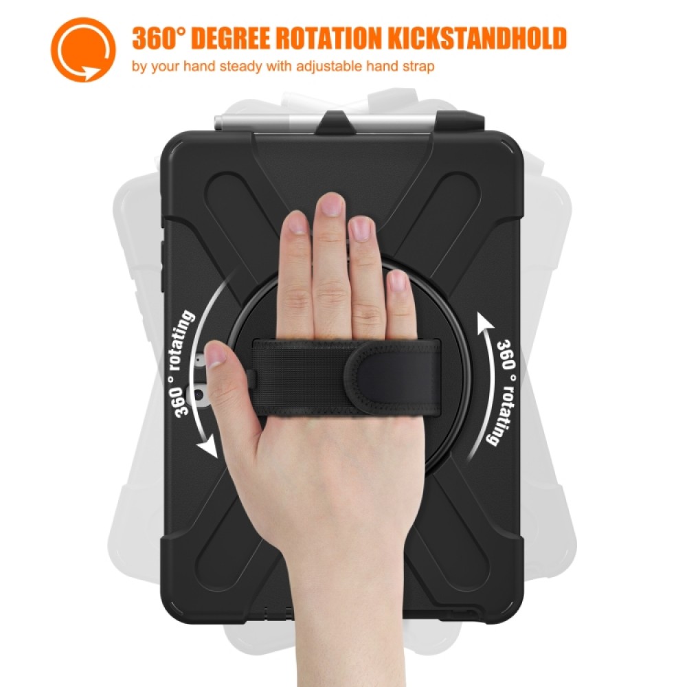 Microsoft Surface Go 4 / 3 / 2 / 1 Tablet Case/Pen Slot /Hand Band/360° Swivel Kickstand Удароустойчив Калъф и Протектор
