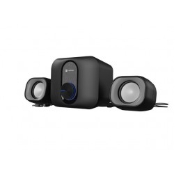 Тонколони Natec Pug 2.1 11W RMS USB 3.5 mm – Черни