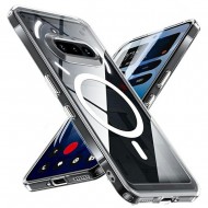 Прозрачен Магнитен Калъф за Nothing Phone (4a) - TPU, Airbag, 0.8mm защита, Прозрачен