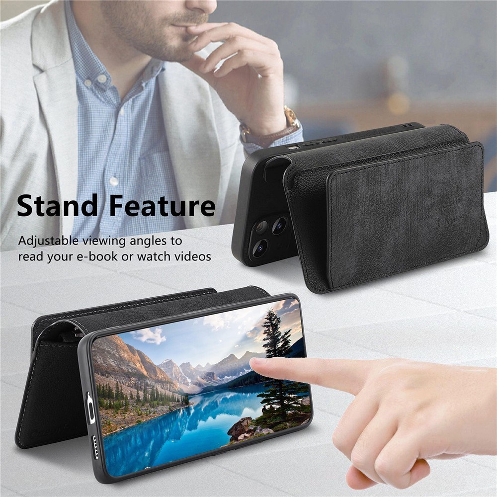 Калъф за Nothing Phone (4a) Pro CASENEO MW-02 Магнитен Портфейл от PU Кожа с Отделящ се Калъф, RFID Защита и Скрийн Протектор – 3 цвята