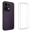 Калъф за Oppo Reno16 FS 5G / Reno16 F 5G WANLONFENG TQ1 Series Магнитен PC + TPU с Карбонова Текстура и Скрийн Протектор – 5 цвята