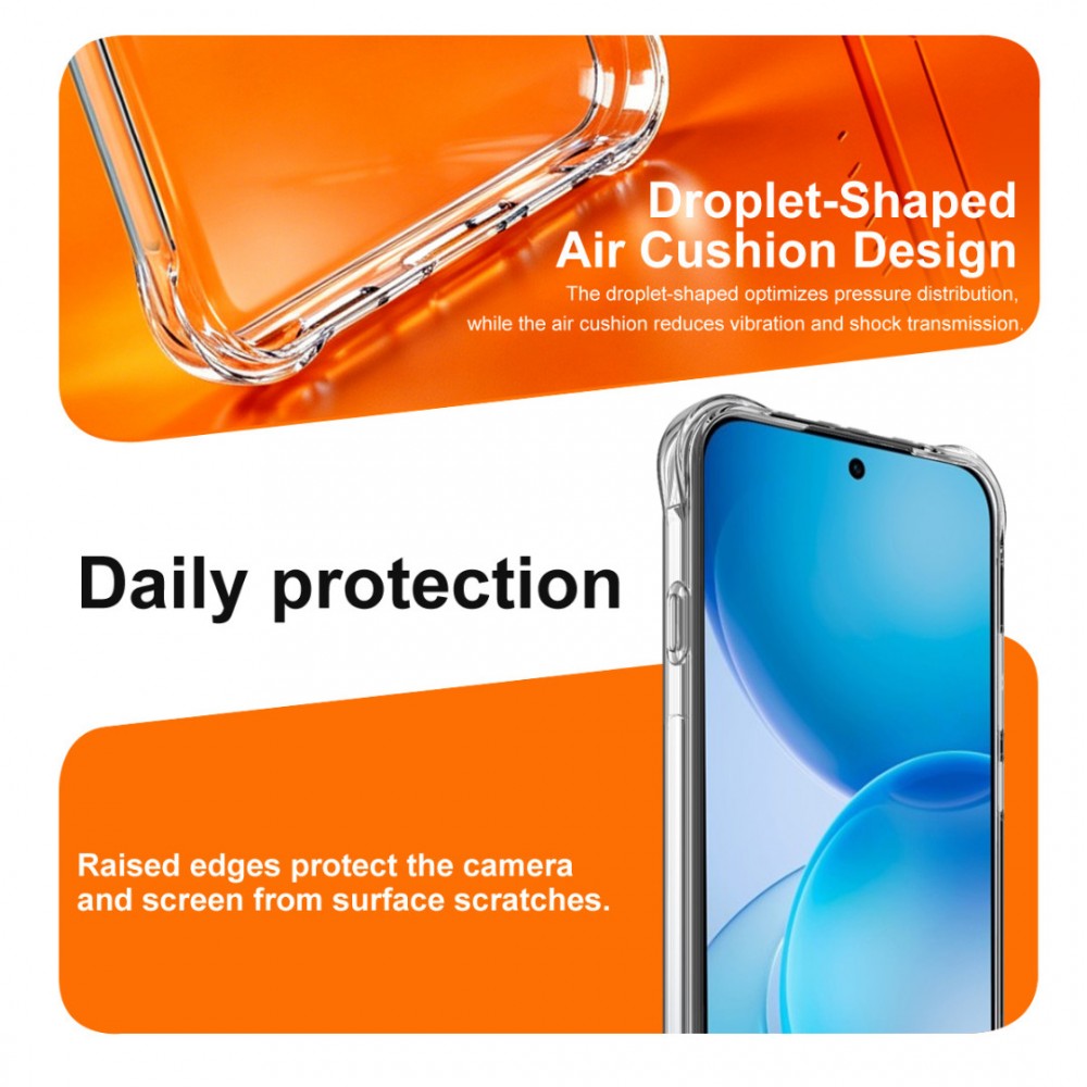 Калъф за Oppo Reno16 FS 5G / Reno16 F 5G IMAK Магнитен Удароустойчив TPU Прозрачен със Скрийн Протектор