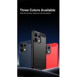 Калъф за Oppo Reno16 FS 5G / Reno16 F 5G TPU с Карбонова Текстура и Скрийн Протектор – 3 цвята