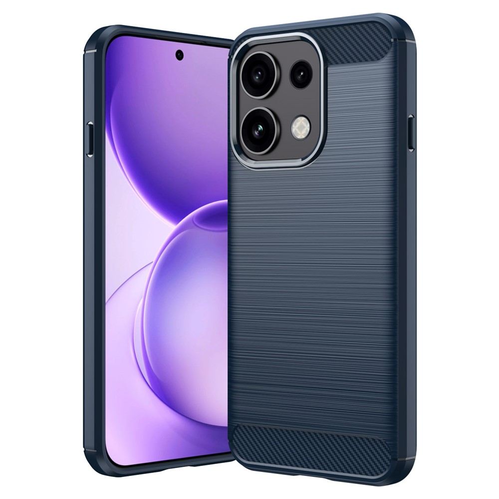 Калъф за Oppo Reno16 FS 5G / Reno16 F 5G TPU с Карбонова Текстура и Скрийн Протектор – 3 цвята