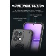 Калъф за Oppo Reno16 FS 5G / Reno16 F 5G Удароустойчив PC + TPU с Въртяща Стойка, Магнитен Държач и Скрийн Протектор – 5 цвята