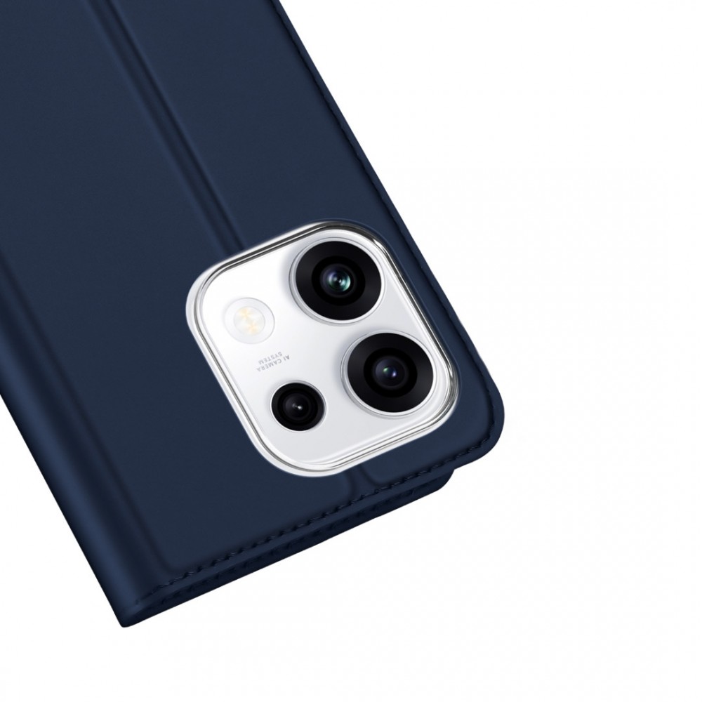 Калъф за Oppo Reno16 FS 5G / Reno16 F 5G DUX DUCIS Skin Pro Серия от Кожа + TPU с Поставка, Слот за Карта и Скрийн Протектор – 2 цвята