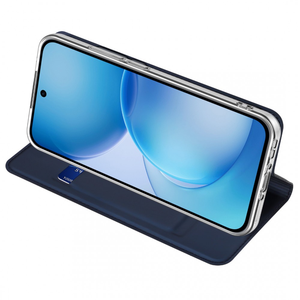 Калъф за Oppo Reno16 FS 5G / Reno16 F 5G DUX DUCIS Skin Pro Серия от Кожа + TPU с Поставка, Слот за Карта и Скрийн Протектор – 2 цвята