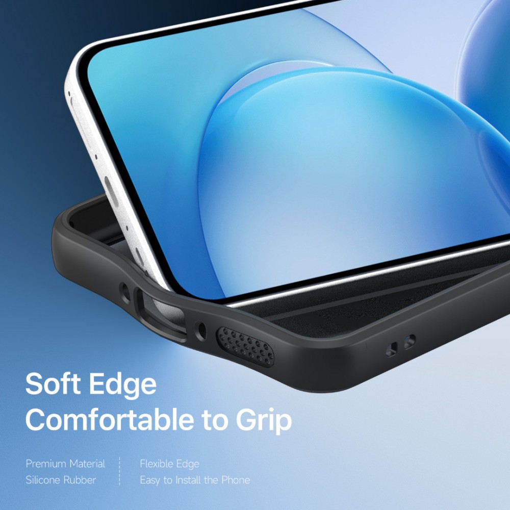 Калъф за Oppo Reno16 FS 5G / Reno16 F 5G DUX DUCIS Aimo Series PC + TPU Прозрачен със Скрийн Протектор – Черен