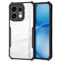 Калъф за Oppo Reno16 FS 5G / Reno16 F 5G XUNDD Удароустойчив TPU + Акрил Прозрачен със Скрийн Протектор – Черен