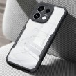 Калъф за Oppo Reno16 FS 5G / Reno16 F 5G XUNDD Удароустойчив TPU + Акрил Прозрачен със Скрийн Протектор – Черен