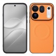 Калъф за Oppo Find X10 Pro Max 5G от PC + TPU с Карбонова Текстура, Метален Пръстен за Магнитна Стойка и Скрийн Протектор – 4 цвята