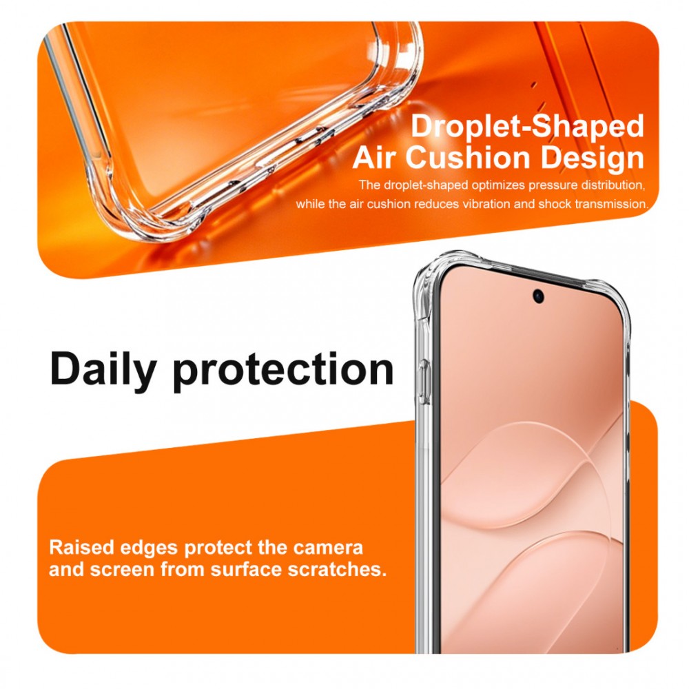 Калъф за Oppo Find X10 Pro Max 5G IMAK Магнитен с Въздушни Възглавници и Скрийн Протектор – Прозрачен