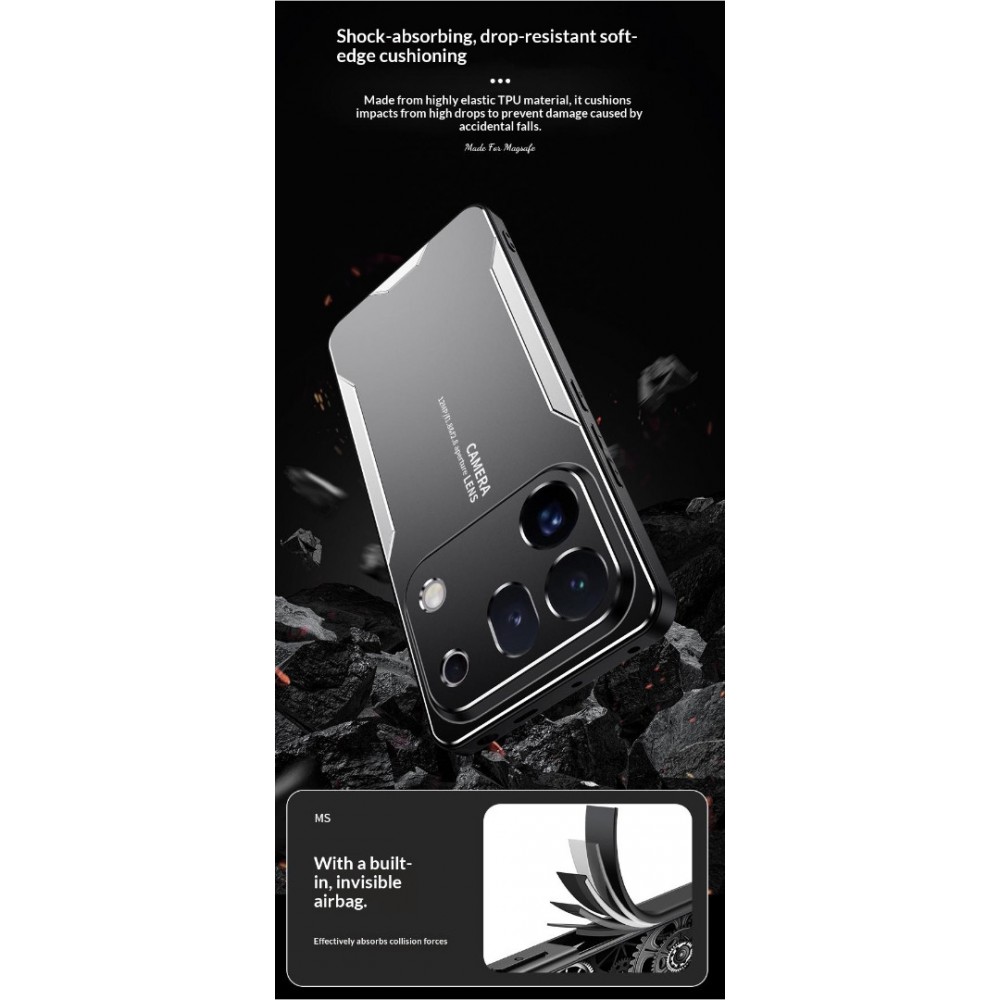 Калъф за Oppo Find X10 Pro Max 5G от Алуминиева Сплав, TPU и PC със Скрийн Протектор – 4 цвята