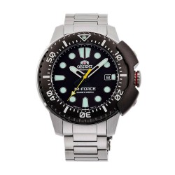 Мъжки Автоматичен Часовник Orient RA-AC0L01B Sports Diver с Черен Циферблат, Антирефлексно Сапфирено Стъкло и Водоустойчивост 200 м