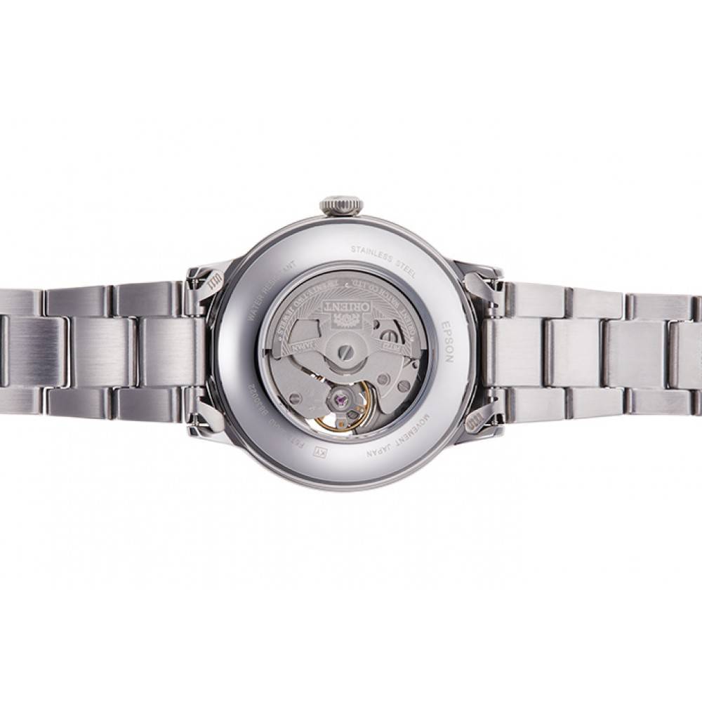 Orient RA-AG0026E Мъжки часовник - Спортно-елегантен, Автоматичен, Зелен циферблат, Отвор, Неръждаема стомана