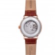 Мъжки Автоматичен Часовник Orient RA-AK0801S с Бял Циферблат и Кафява Кожена Каишка