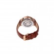 Мъжки Автоматичен Часовник Orient RA-AK0801S с Бял Циферблат и Кафява Кожена Каишка