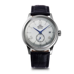 Мъжки Автоматичен Часовник Orient RA-AP0104S със Сив Циферблат и Черна Кожена Каишка