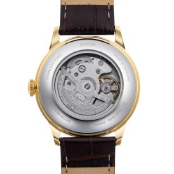 Мъжки Автоматичен Часовник Orient RA-AP0106S със Сив Циферблат и Кафява Кожена Каишка