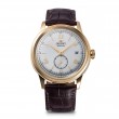 Мъжки Автоматичен Часовник Orient RA-AP0106S със Сив Циферблат и Кафява Кожена Каишка