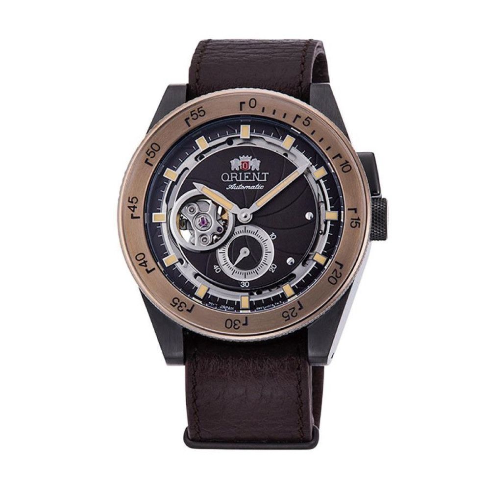 Orient RA-AR0203Y – Мъжки, Автомат, 41mm, Кафяв, Секундарник, 5 ATM - Sports