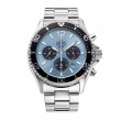 Orient RA-TX0206L Мъжки часовник - Соларен Хронограф, Син Циферблат, Въртящ се Безел, 42.8 мм, 200м Водоуст.