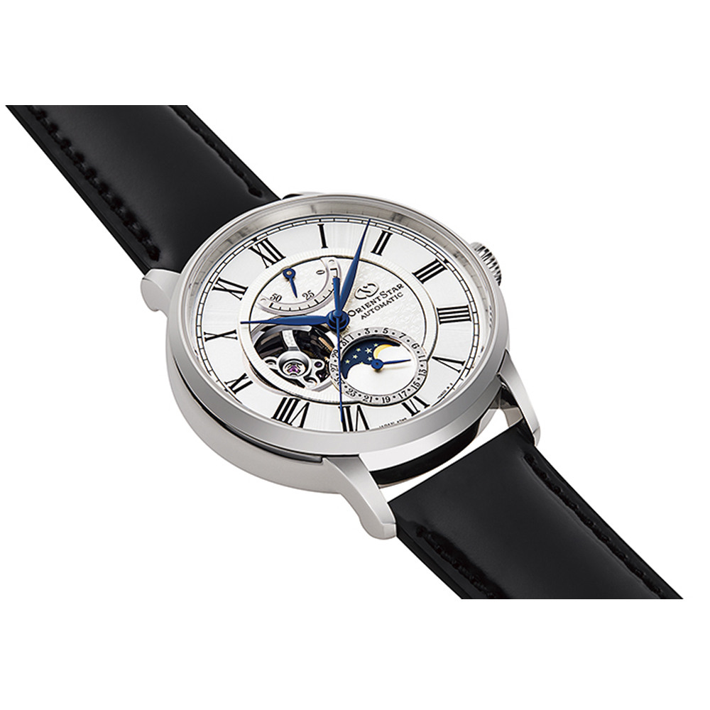 Orient Star RE-AY0106S - Мъжки часовник, Автомат, 41mm, 5 ATM, Бял