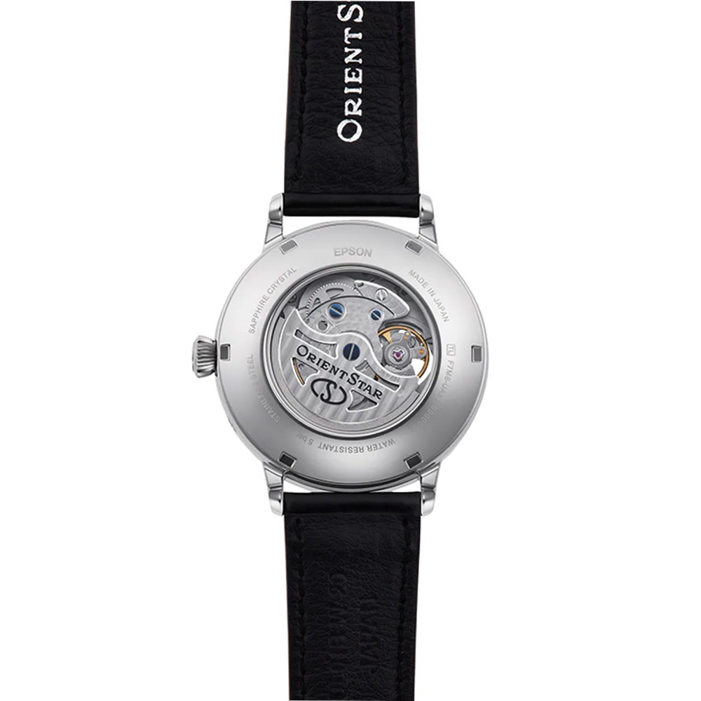 Orient Star RE-AY0106S - Мъжки часовник, Автомат, 41mm, 5 ATM, Бял