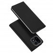 DUX DUCIS Кожен калъф за  OnePlus 15 5G- Държач за Карти и Стойка, вкл. Протектор (Черен, Син)