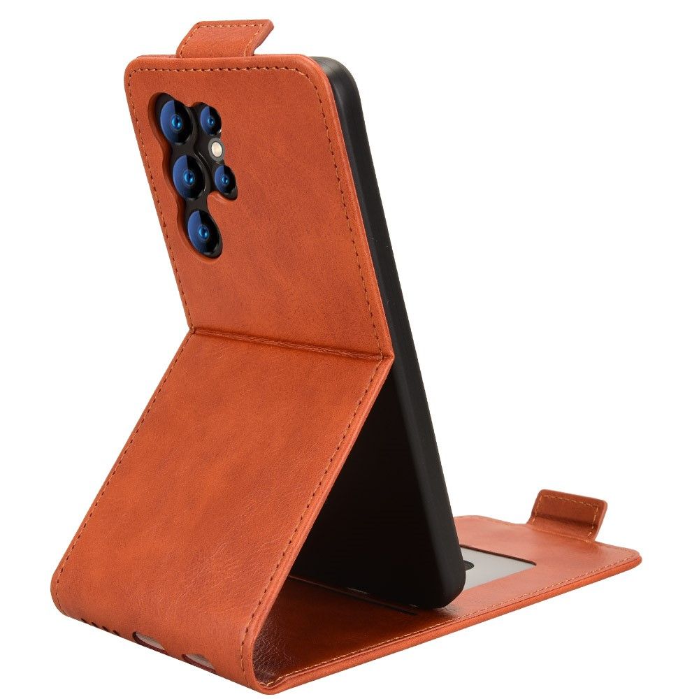 Кожен флип калъф за Oukitel C1 Pro / C1 Стенд и Холдер за Карти, вкл. Протектор, 4 Цвята