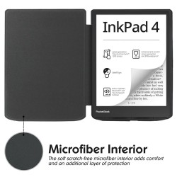 Кожен Калъф за PocketBook InkPad Color 2 / 3 PB743 с Auto Wake/Sleep – 8 цвята