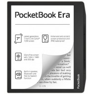 Четец за е-книги PocketBook PB700 Era - 7" E-Ink Carta 1200, 16GB, SMARTlight, IPX8 водоустойчив, Wi-Fi, Bluetooth, Сребрист