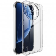 IMAK Удароустойчив Калъф (TPU) за Realme GT 8 Pro 5G- Airbag технология, вкл. Протектор, Прозрачен