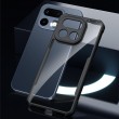 XUNDD Прозрачен Калъф за Realme 16 Pro 5G - TPU+Акрил, Airbag, 0.8mm защита, Черен