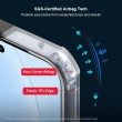 XUNDD Прозрачен Калъф за Realme 16 Pro 5G - TPU+Акрил, Airbag, 0.8mm защита, Черен