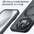 Калъф за Realme GT 8 Pro 5G Магнитен TPU + PC с 360° Въртяща Стойка и Скрийн Протектор – Прозрачен Черен