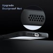 Калъф за Realme GT 8 Pro 5G Магнитен TPU + PC с 360° Въртяща Стойка и Скрийн Протектор – Прозрачен Черен