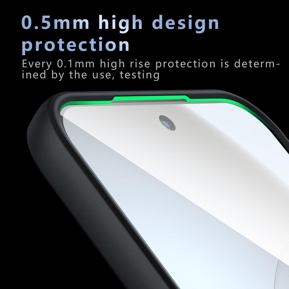 Калъф за Realme GT 8 Pro 5G Магнитен TPU + PC с 360° Въртяща Стойка и Скрийн Протектор – Прозрачен Черен