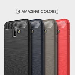 Samsung Galaxy J6+ / J6 Plus Carbon Fiber Калъф и Протектор