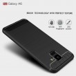 Samsung Galaxy A6 (2018) Удароустойчив Carbon Fiber Калъф и Протектор