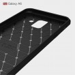 Samsung Galaxy A6 (2018) Удароустойчив Carbon Fiber Калъф и Протектор