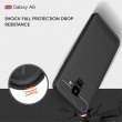 Samsung Galaxy A6 (2018) Удароустойчив Carbon Fiber Калъф и Протектор