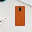 Samsung Galaxy A6 (2018) Nillkin Кожен Калъф и Протектор