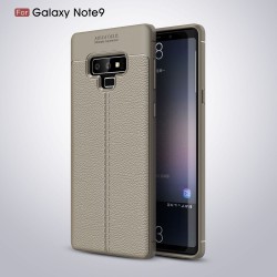 Samsung Galaxy Note9 / Note 9 Удароустойчив Litchi Skin Калъф и Протектор