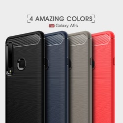 Samsung Galaxy A9 (2018)  Carbon Fiber Калъф и Протектор