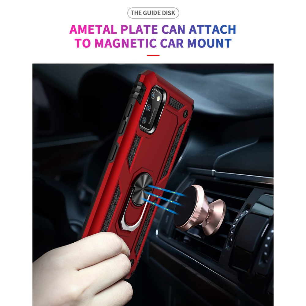 Samsung Galaxy A41  Удароустойчив Ring Holder Калъф и Протектор