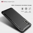 Samsung Galaxy Xcover Pro Удароустойчив Carbon Fiber Калъф и Протектор