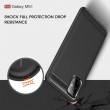 Samsung Galaxy M51 Удароустойчив Carbon Fiber Калъф и Протектор